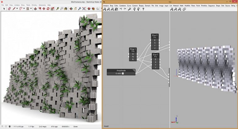 پلاگین Viz pro نرم افزار اسکچاپ