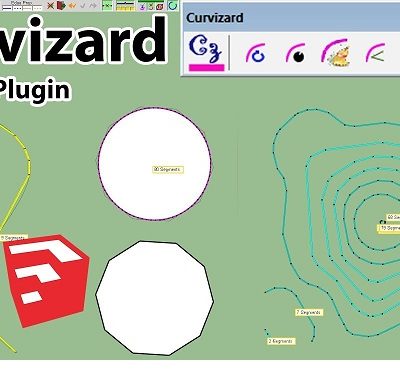 پلاگین Curvizard برای نرم افزار اسکچاپ