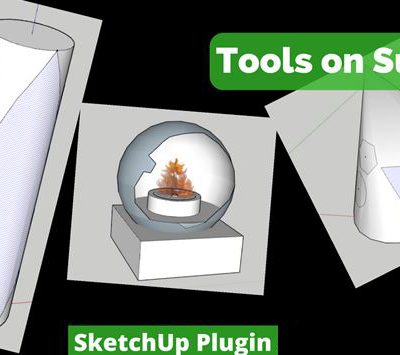 پلاگین Tools On Surface برای نرم افزار اسکچاپ