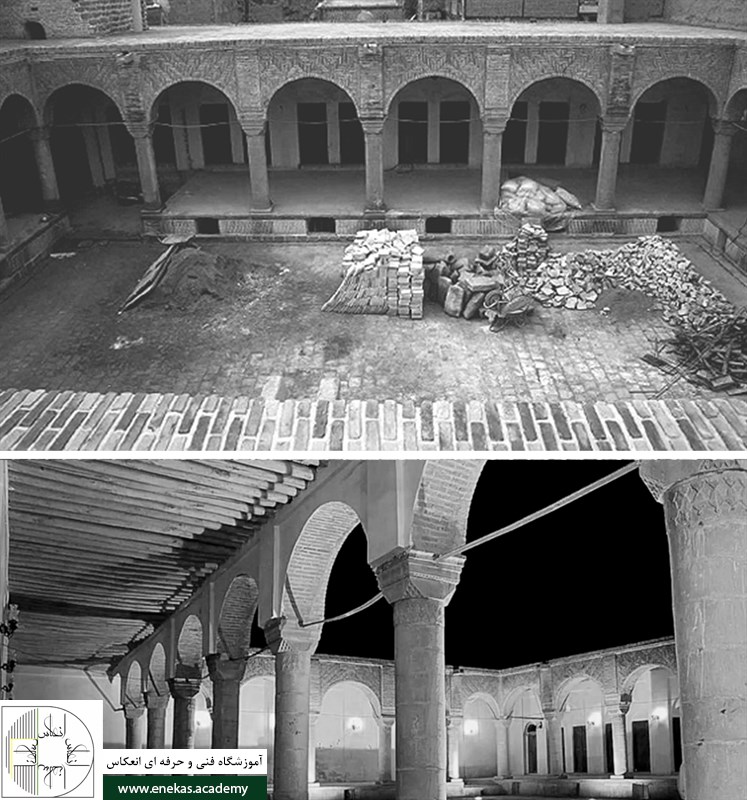 عکس قدیمی کاروانسراهای ایرانی