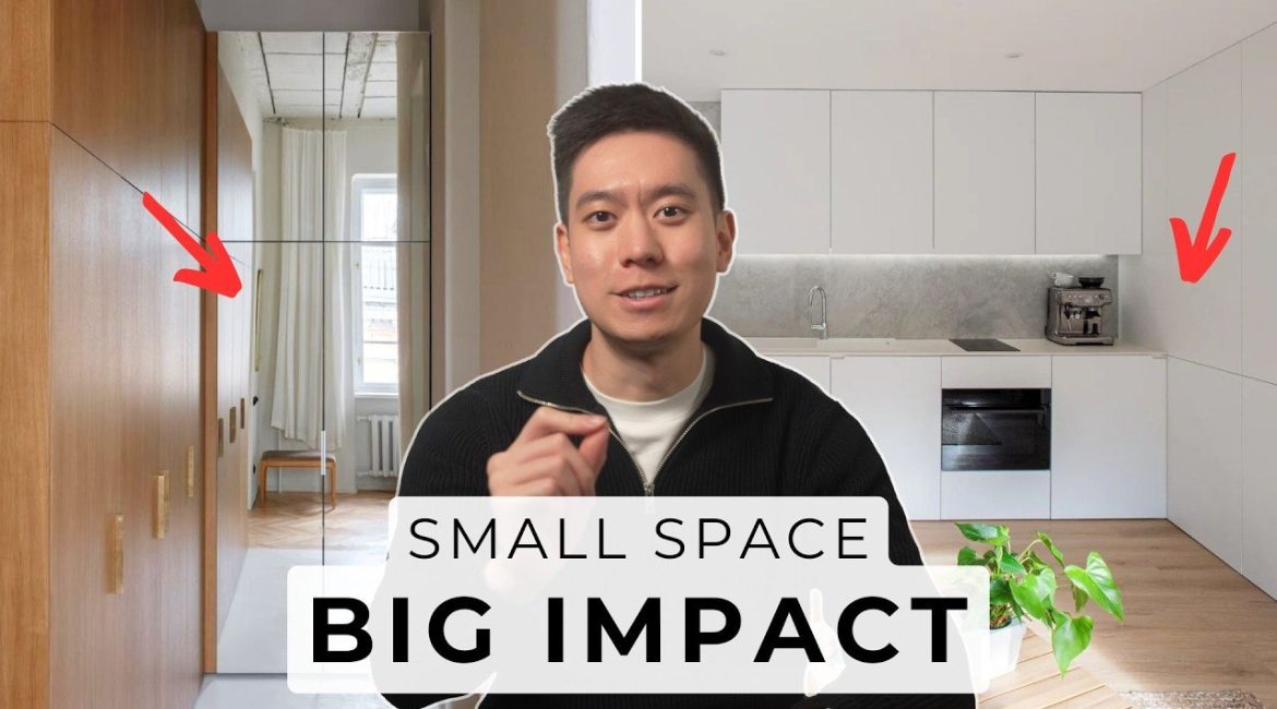 ۱۳ ترفند طراحی برای اینکه فضاهای کوچک فوراً بزرگتر به نظر برسند