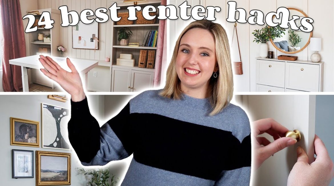 ۲۴ ترفند ضروری برای ارتقای آپارتمان + فیلم