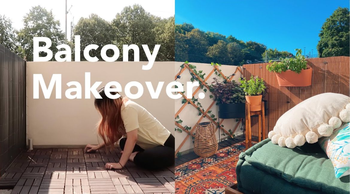 بازسازی بالکن به سبک DIY