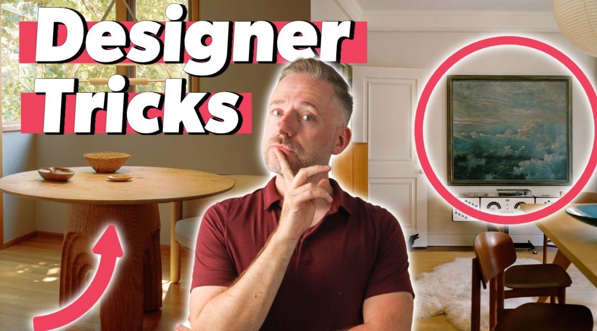 ترفندهای طراحان داخلی برای لوکس‌تر نشان دادن خانه + فیلم