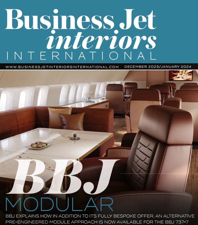 دانلود مجله business jet interiors international - december 2023 & january 2024