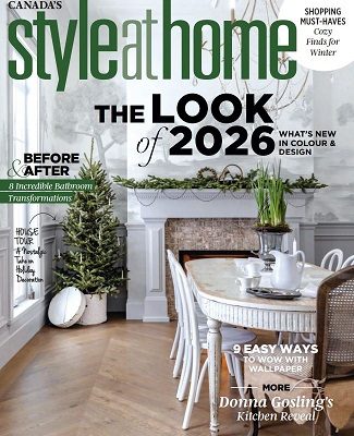 دانلود مجله canada's style at home the look of 2026 - winter 2026
