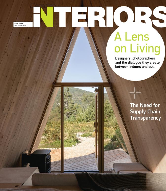 دانلود مجله canadian interiors - july & august 2023