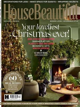 دانلود مجله house beautiful uk - december 2025 january 2026