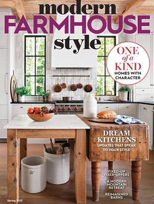 دانلود مجله modern farmhouse style spring 2025