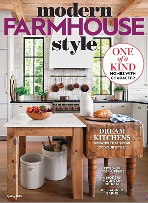 دانلود مجله modern farmhouse style spring 2025