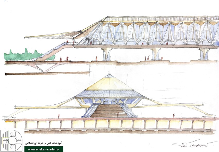 پل یادمانی - سانتیاگو کالاتراوا