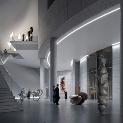 طراحی پیچان موزه هنر دبی توسط تادائو آندو