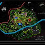 دانلود پلان طراحی فضای سبز – 01